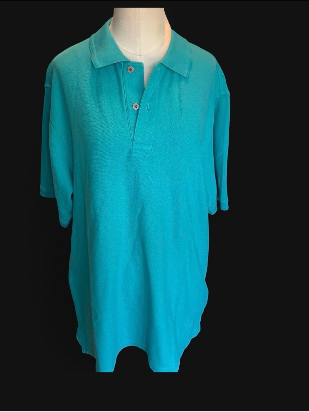Jos. A. Bank Men's Turquoise Polo - Short Sleeve like new condition size large